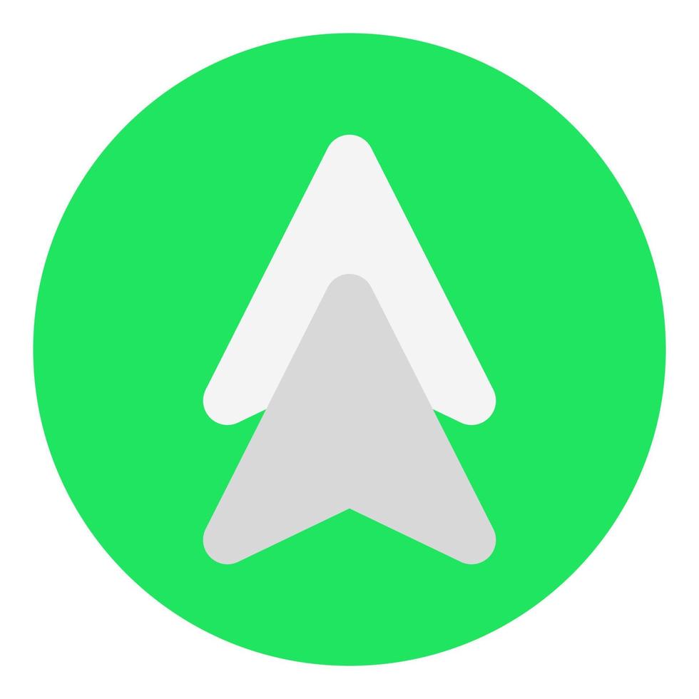 Arrow on white background vector
