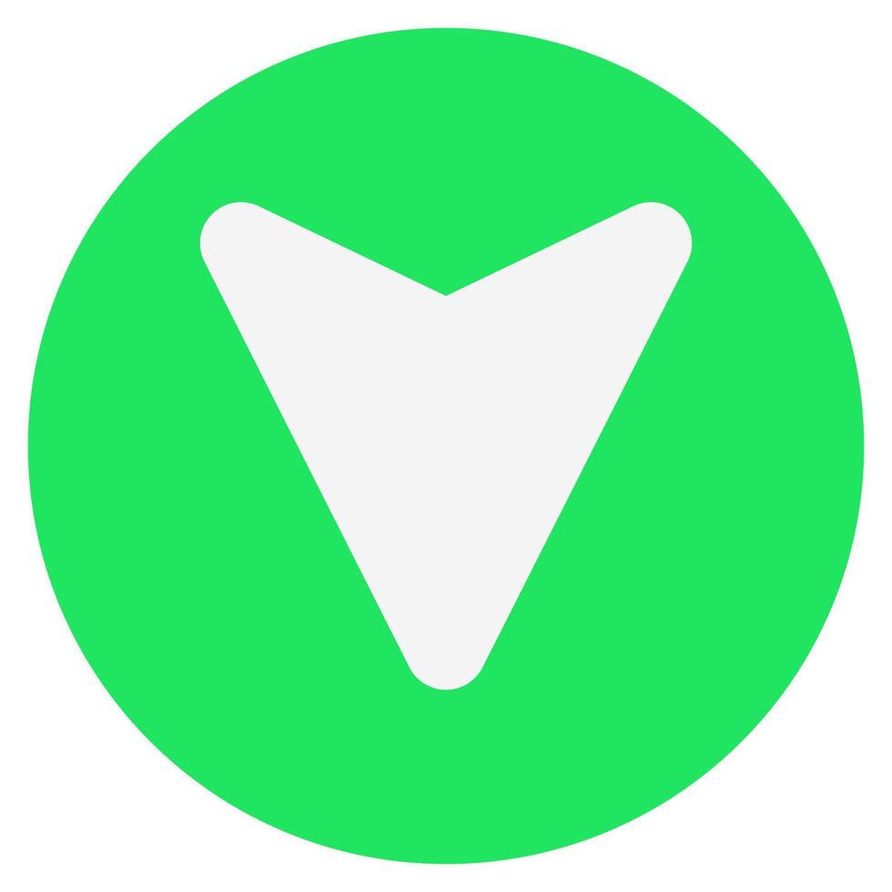Arrow on white background vector