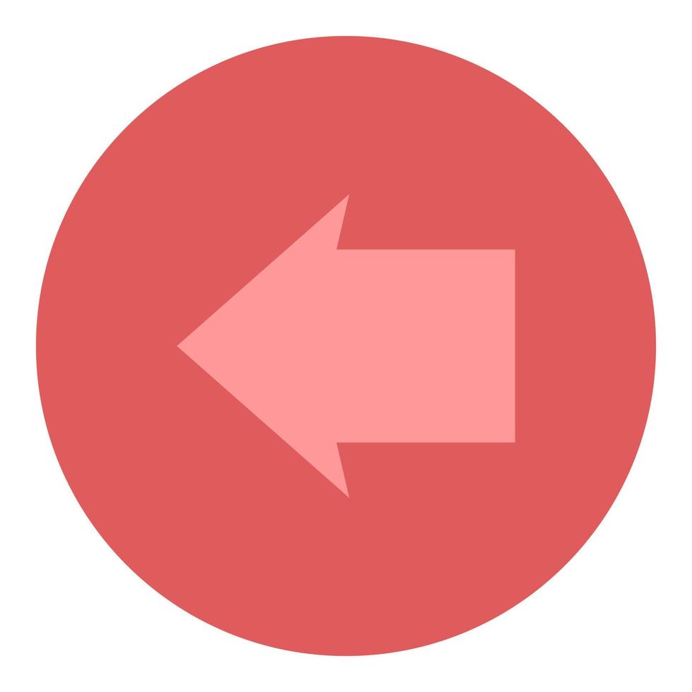 Arrow on white background vector