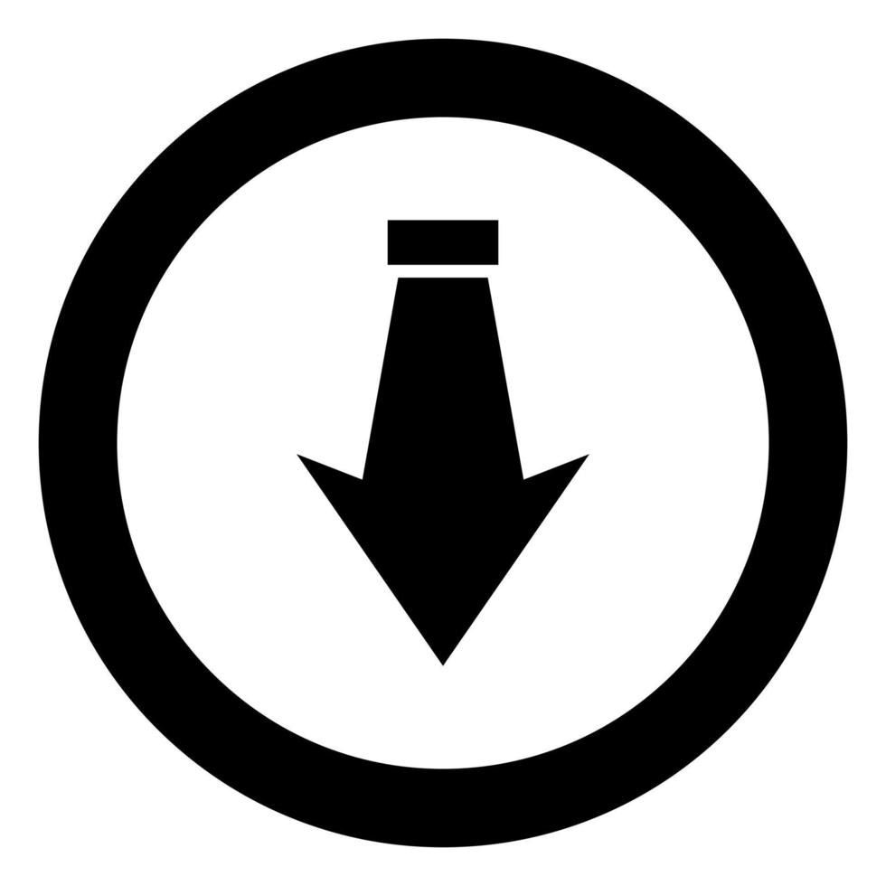 Arrow on white background vector
