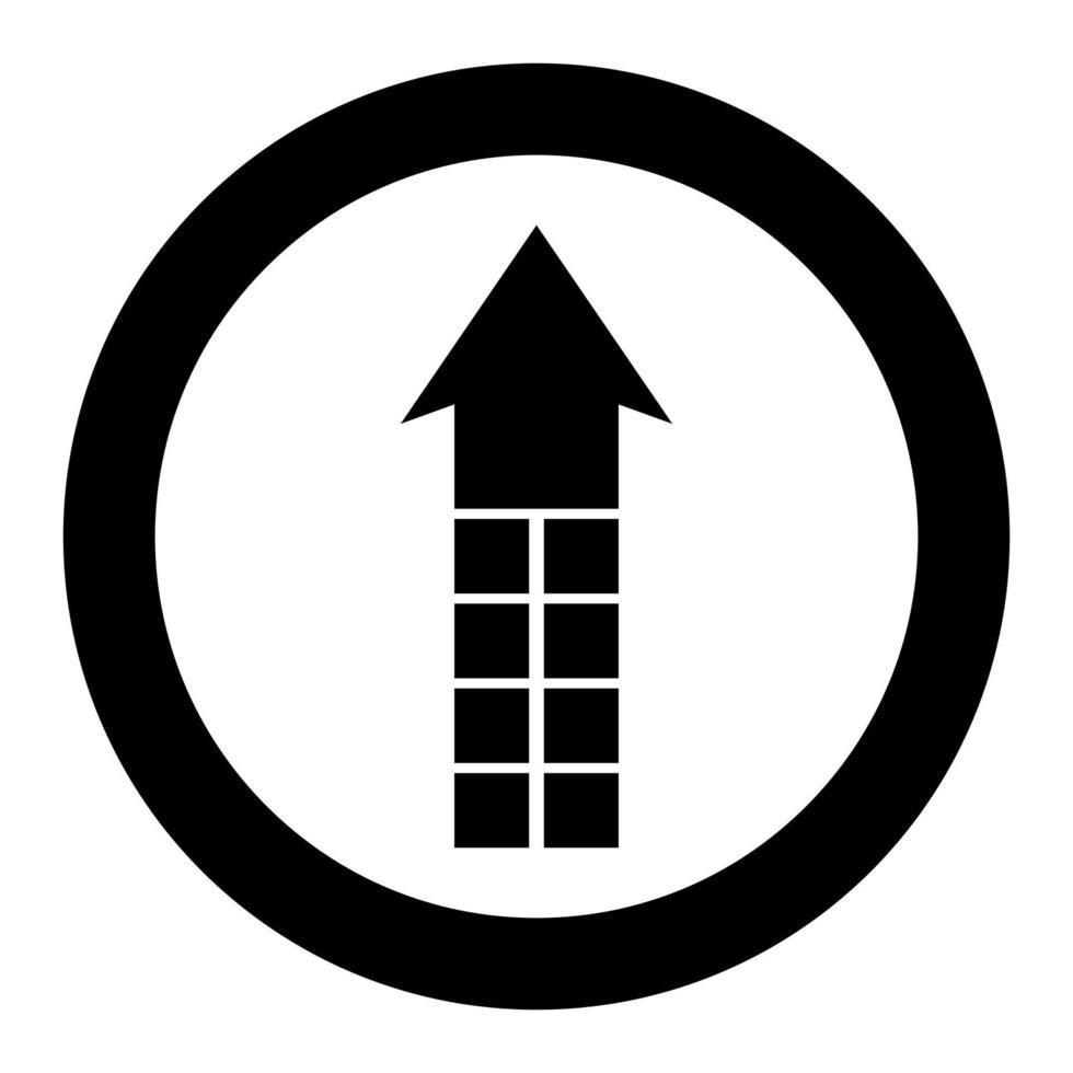 Arrow on white background vector