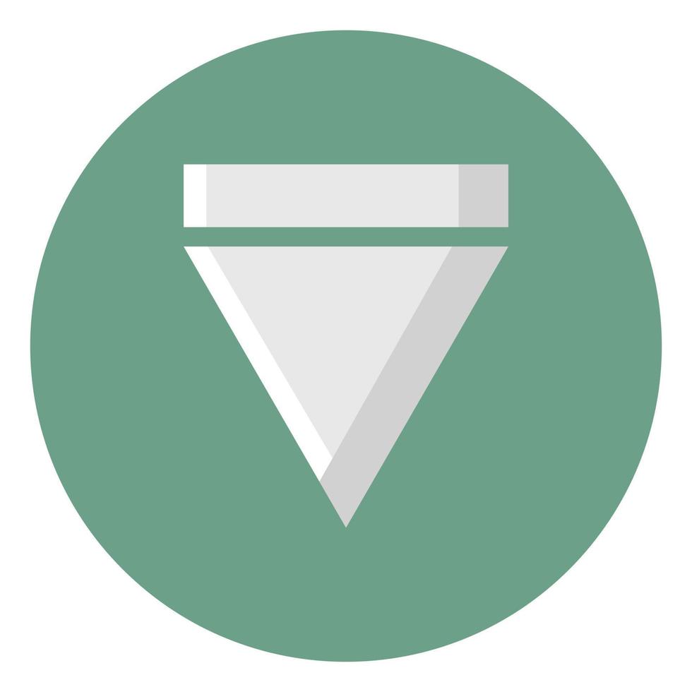 Arrow on white background vector