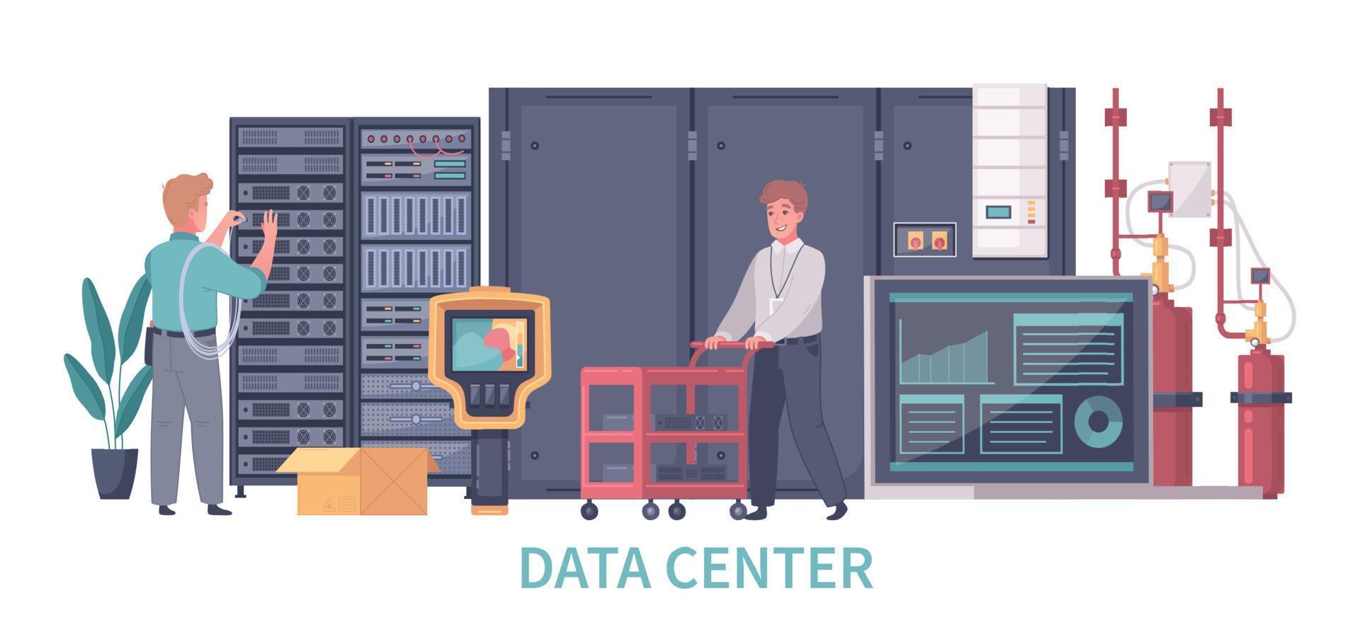 Data Center Works Composition vector