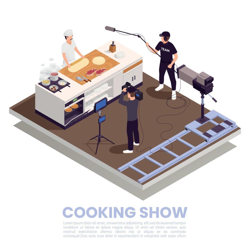 TV Show Concept vector