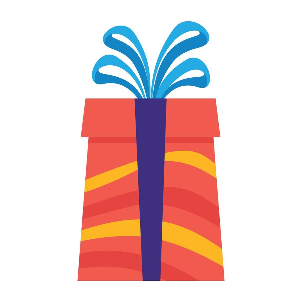 conceptos de regalo de cumpleaños vector