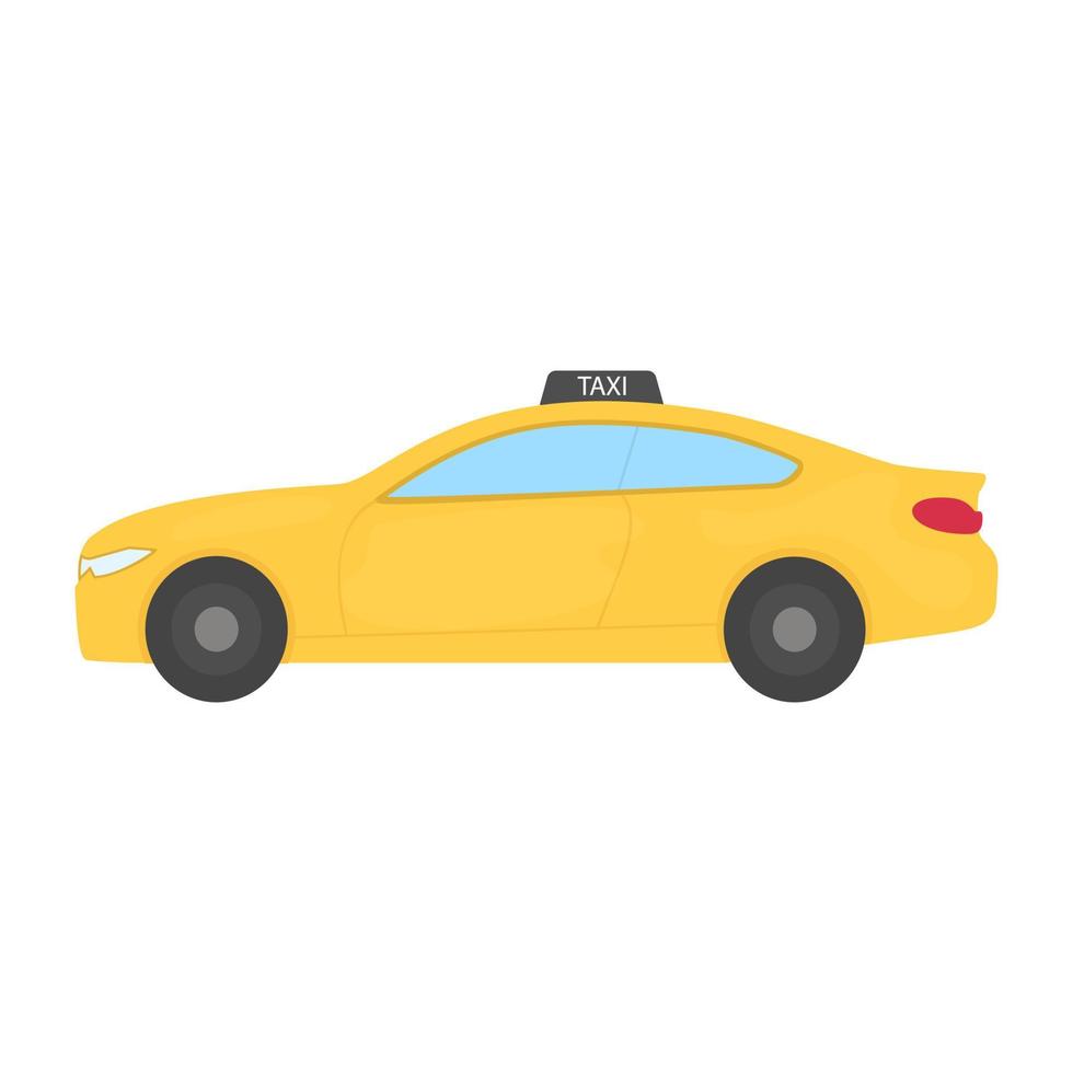 Trendy Taxicab Concepts vector