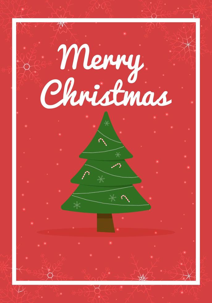 Simply Christmas 2022 New Year 2022 Card. Winter Card Design Illustration For Greetings,  Invitation, Flyer, Brochur. Christmas Tree 4662837 Vector Art At Vecteezy