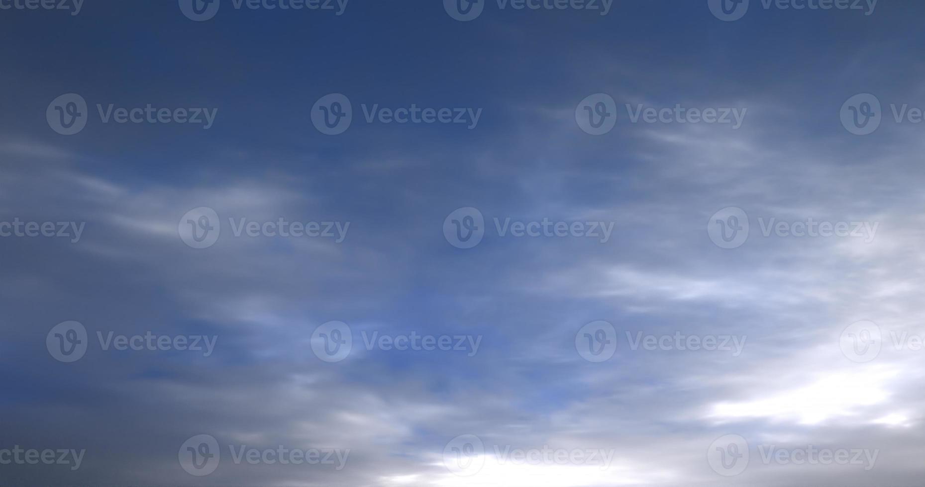 abstract light blue sky and dark clouds shining starry surface aerial texture fog on sky. photo