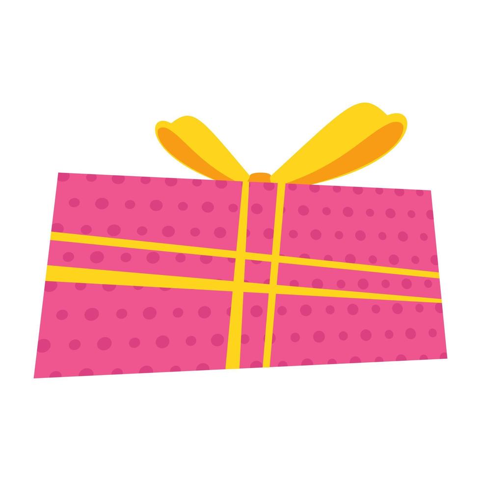 caja de regalo de moda vector