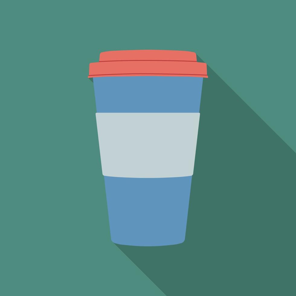 Coffee cup icon. Vector illustration