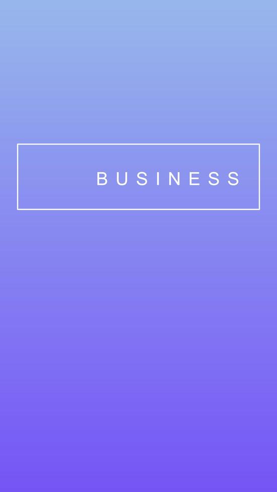 Business social media story duotone template. Gradient lavender advertising web banner with text, promotion content layout. Modern vibrant mobile app design. Blending blue color with frame mockup vector