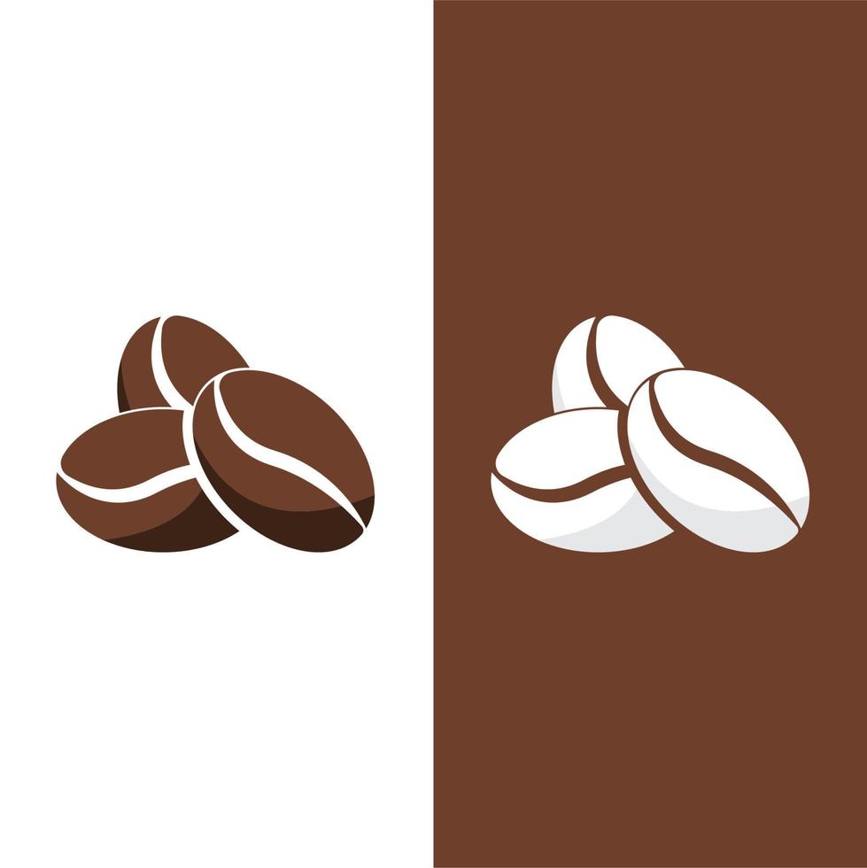 vector de icono de grano de café