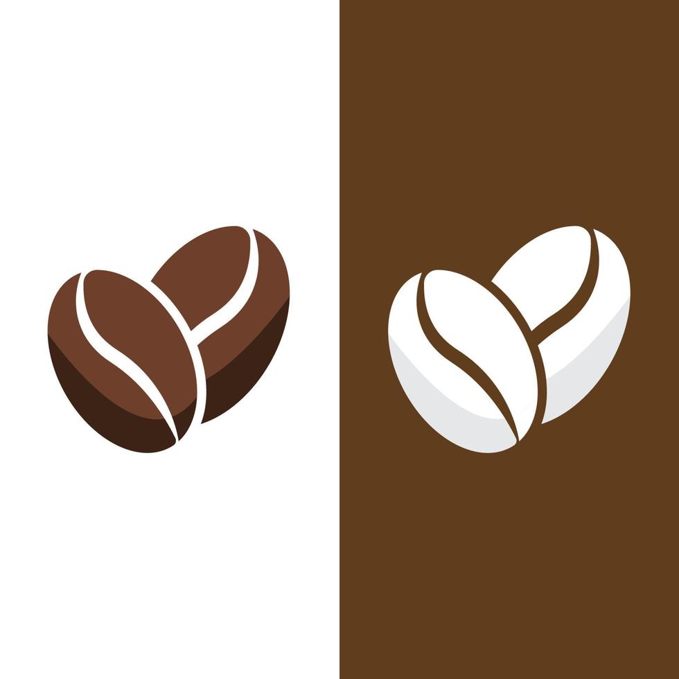 vector de icono de grano de café