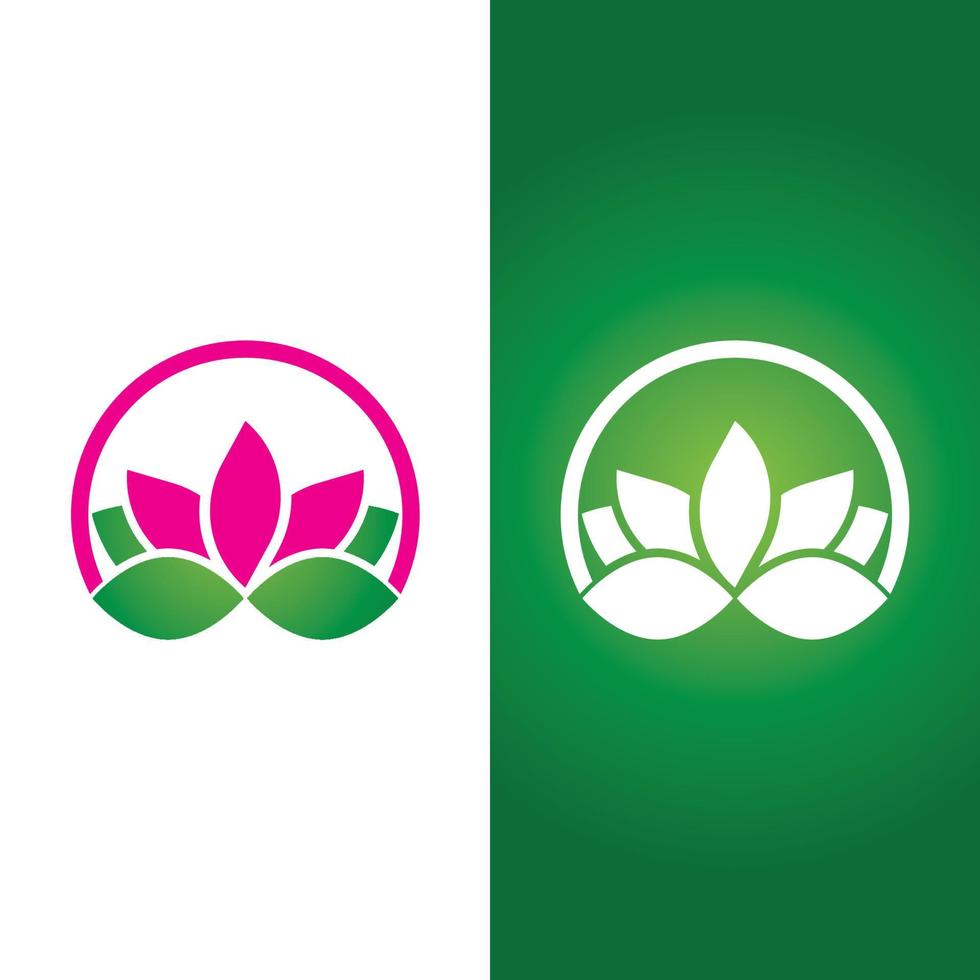 Beauty Vector lotus flowers design