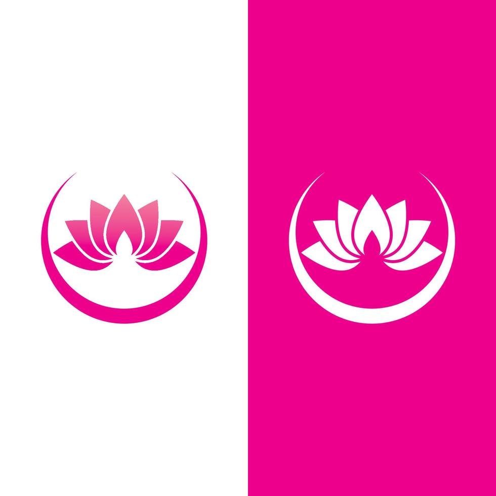 Beauty Vector lotus flowers design