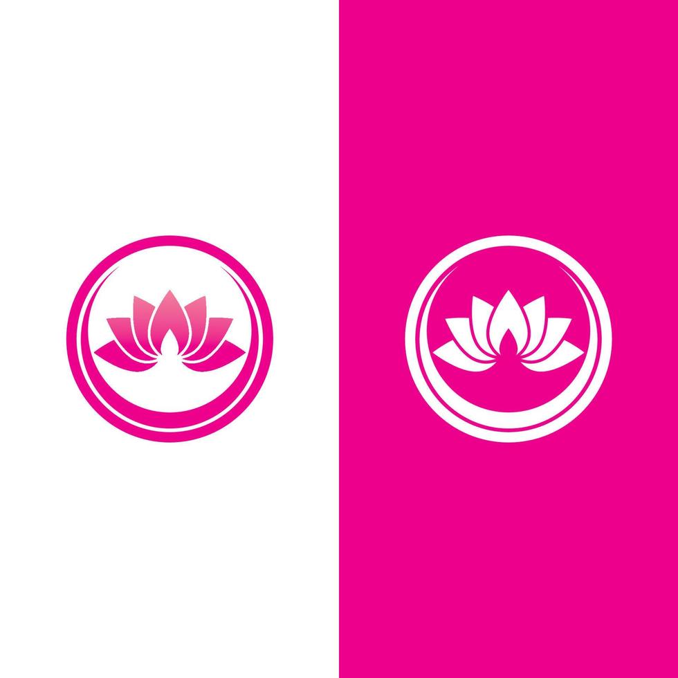 Beauty Vector lotus flowers design