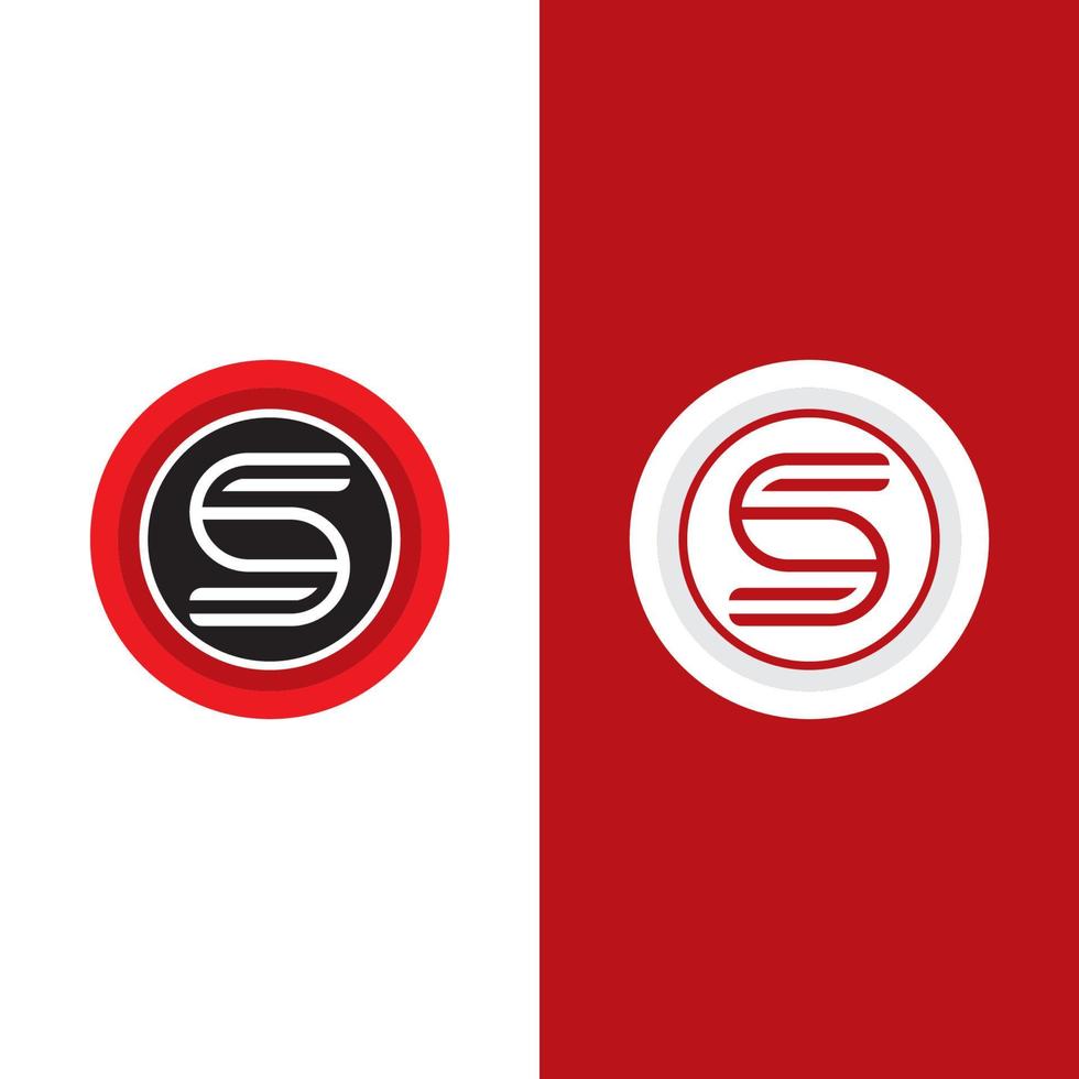 Business corporate S letter logo vector
