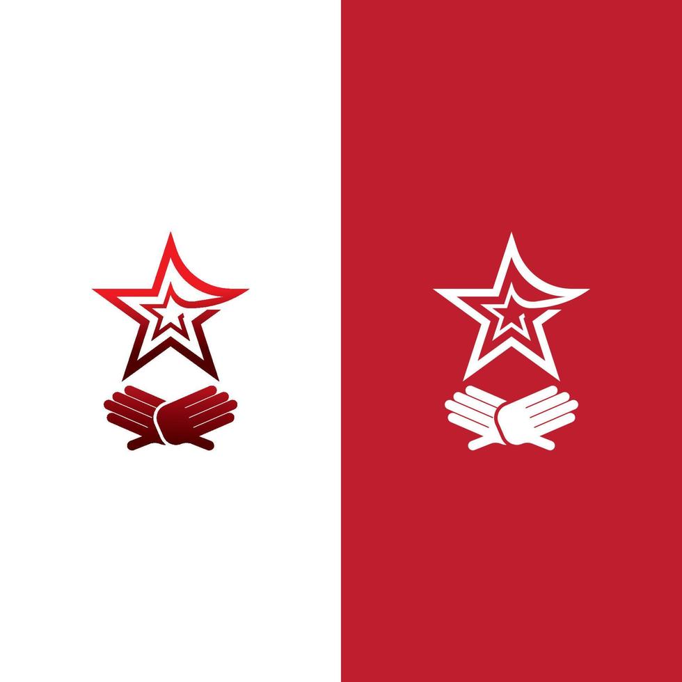 Star icon Template vector illustration