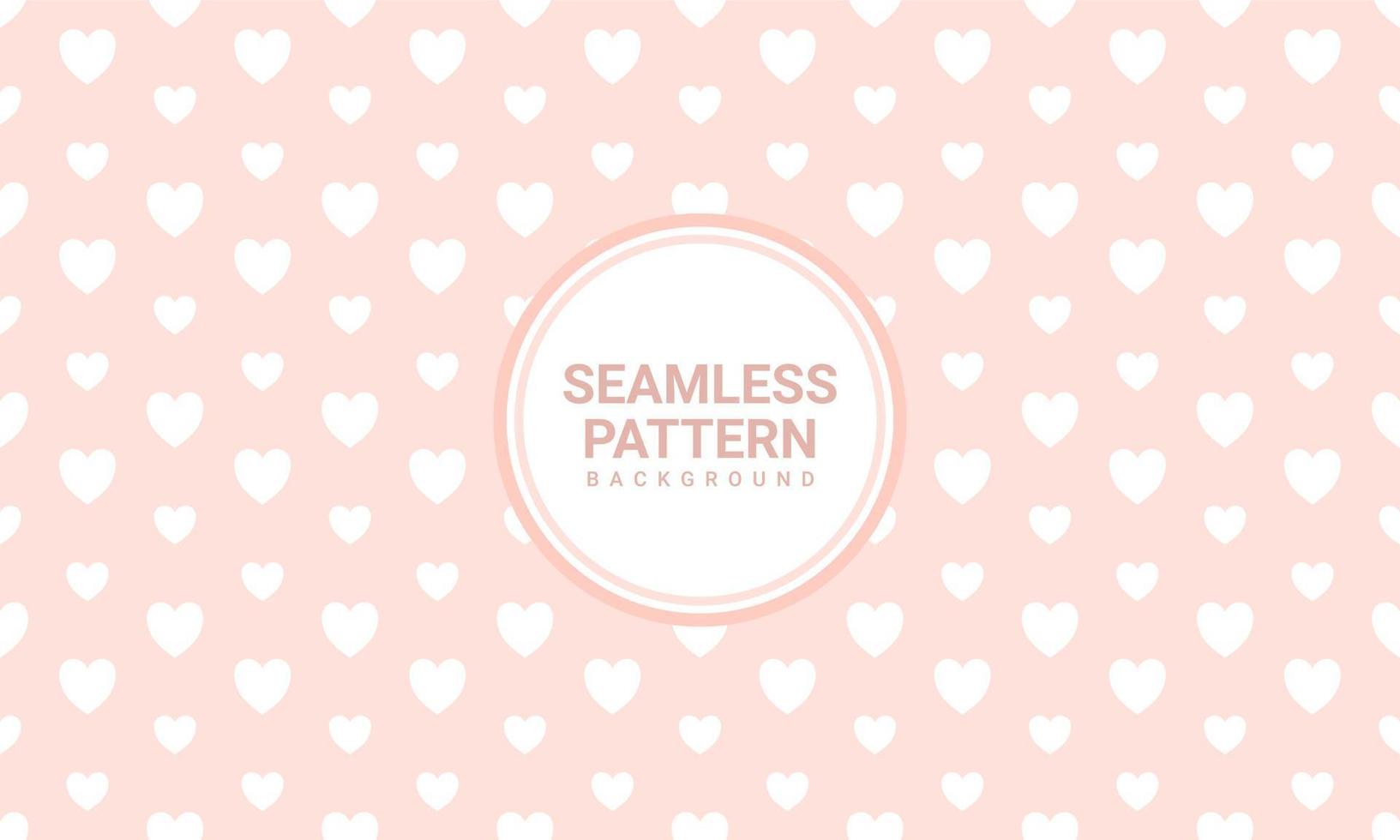 love doodle seamless pattern on simple pink background printable on paper for poster, banner for website vector