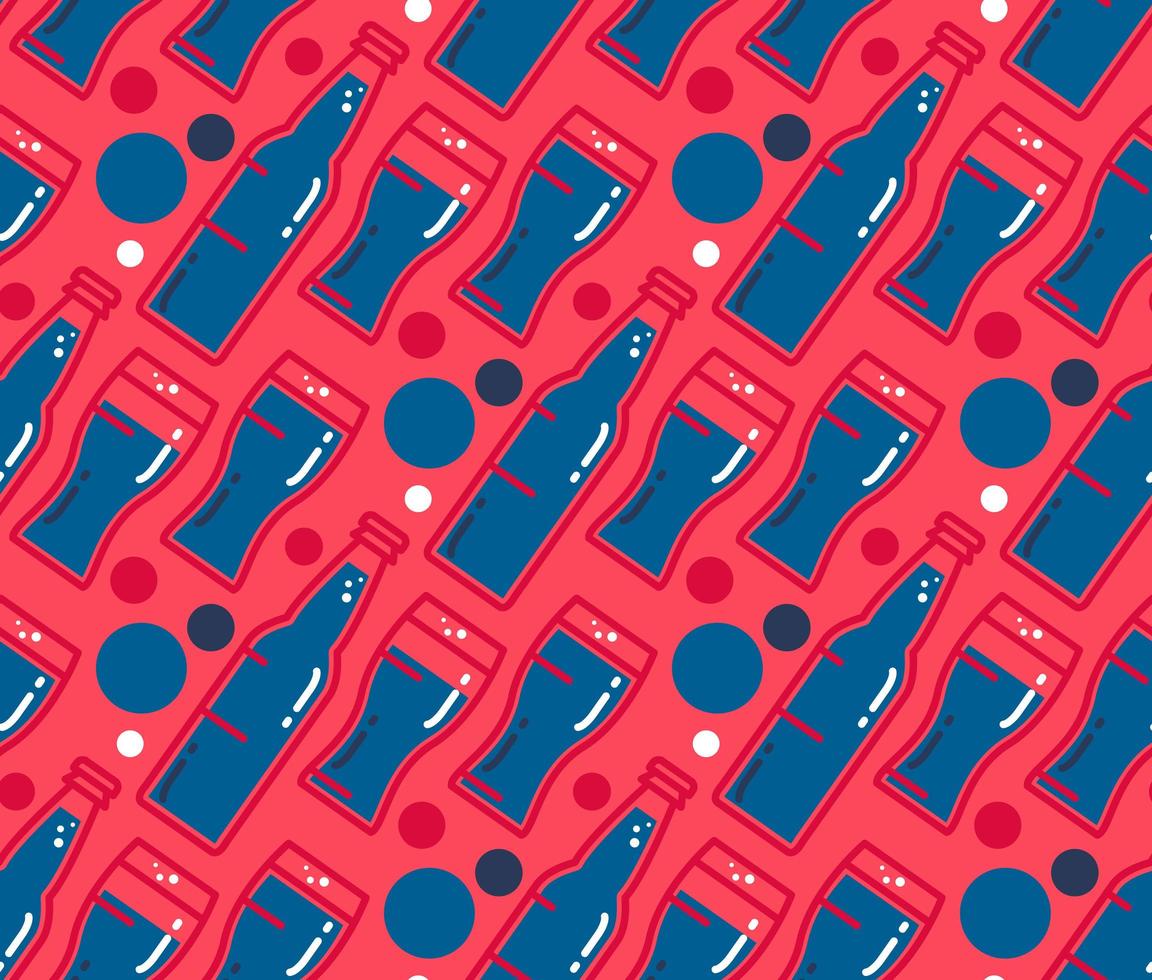 Oktoberfest Seamless Pattern vector