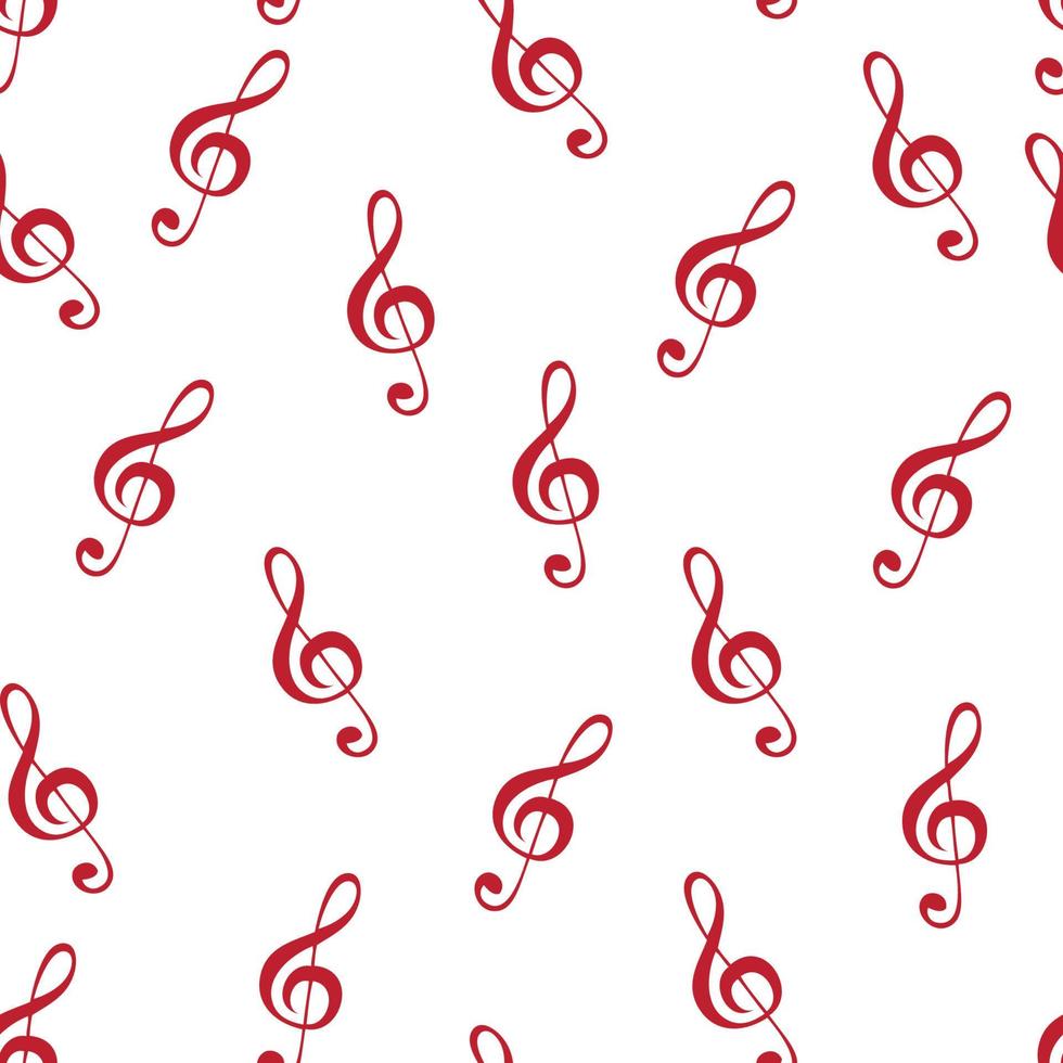 Abstract music seamless pattern background vector illustration f