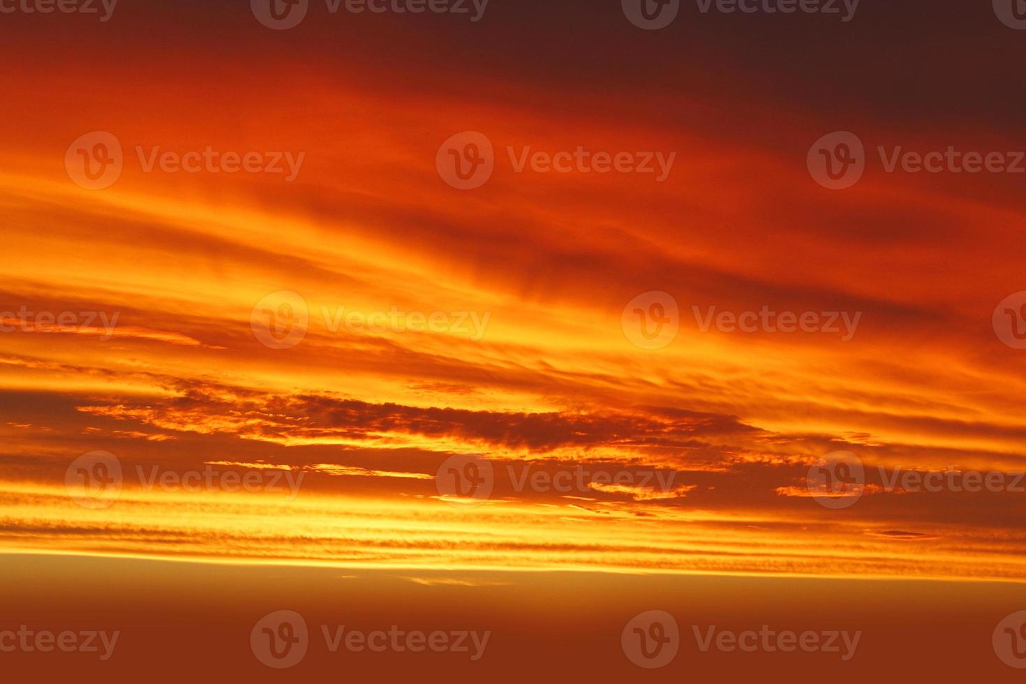 sunset orange sky gorgeous panorama natural sunset bright dramatic sky photo