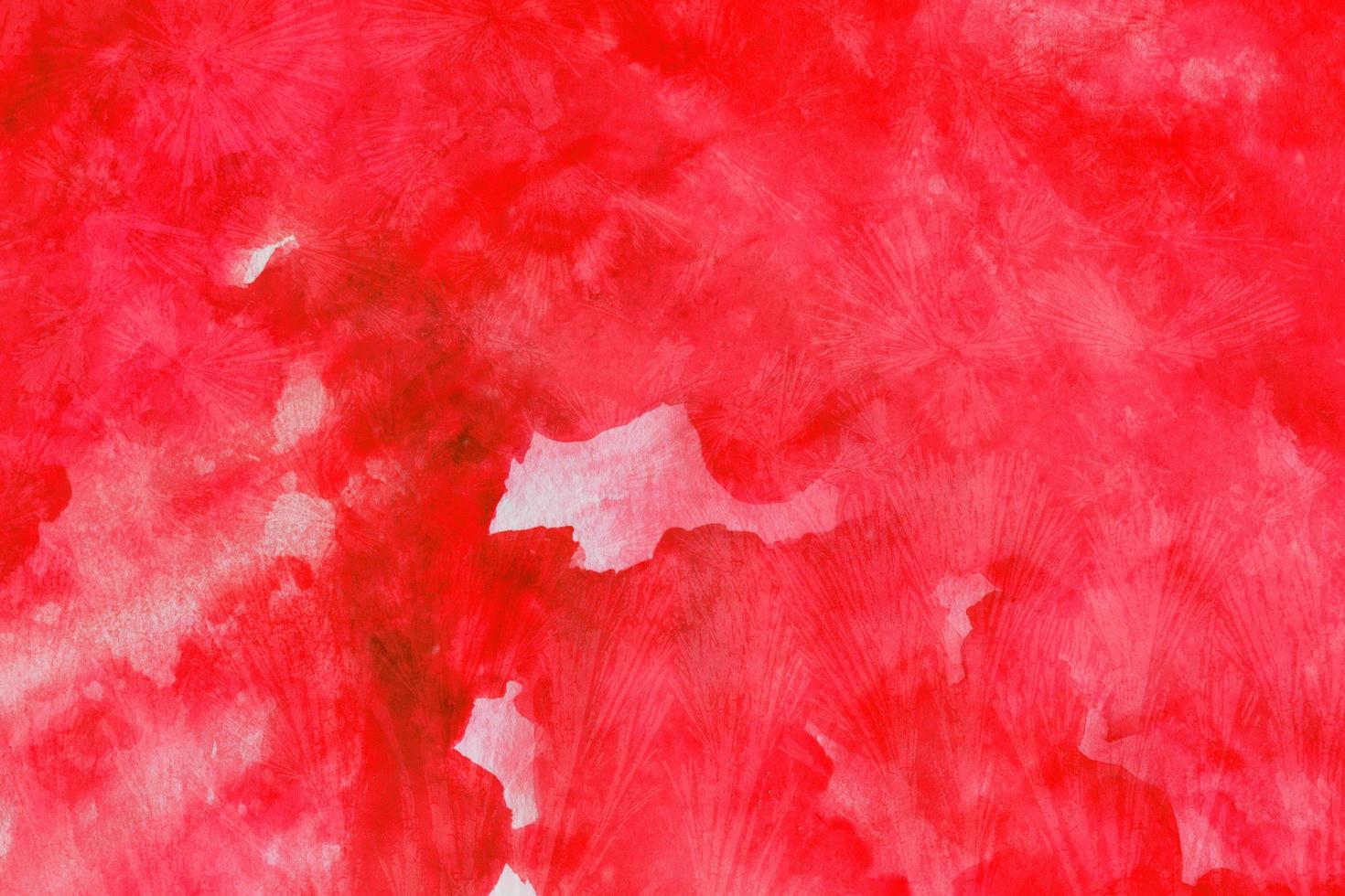 Resumen de color rojo claro acuarela fluido acrílico cielo y nubes degradado textura con tinta pintura en colores pastel patrón de grunge en rojo claro. foto