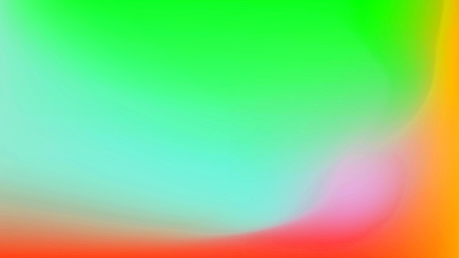 abstract shiny light green and orange blurred gradient bubble circle colorful bright pattern with smooth graphic gradient. photo