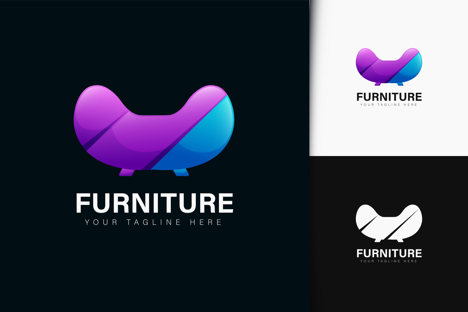 Furniture Logo Vector Art, Icons, and Graphics for Free Download