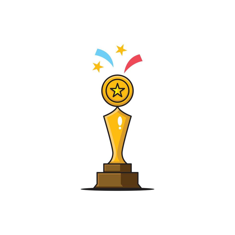 Trophy Champion Logo vector