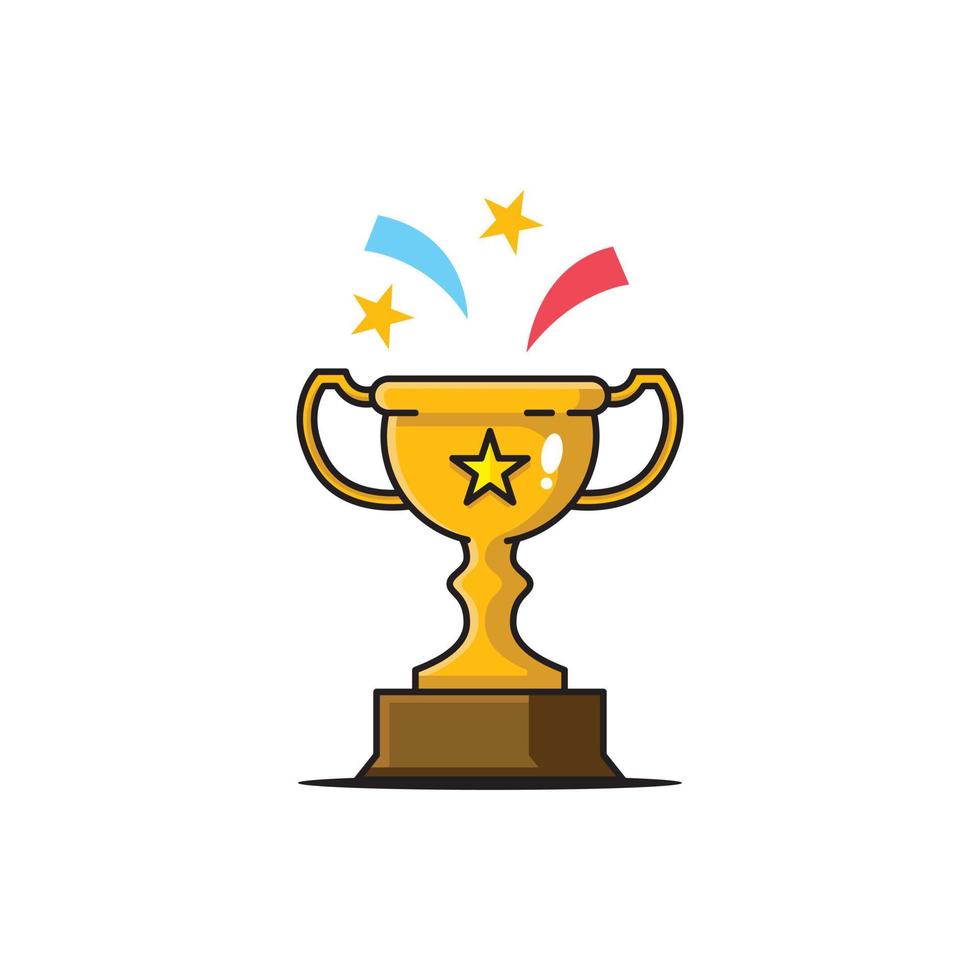 Trophy Champion Logo vector