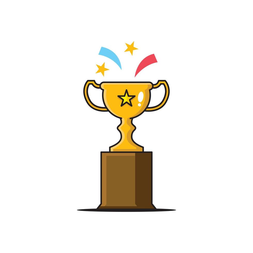 Trophy Champion Logo vector