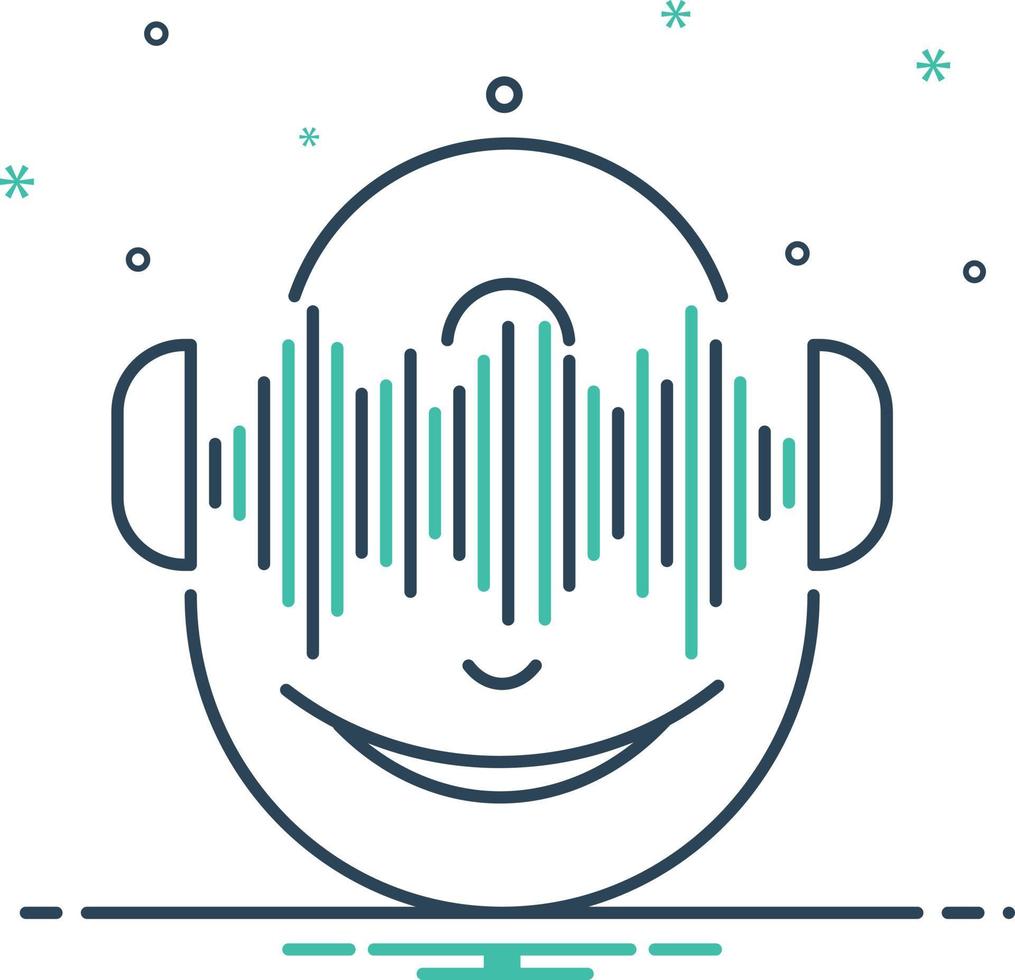 Mix icon for music vector