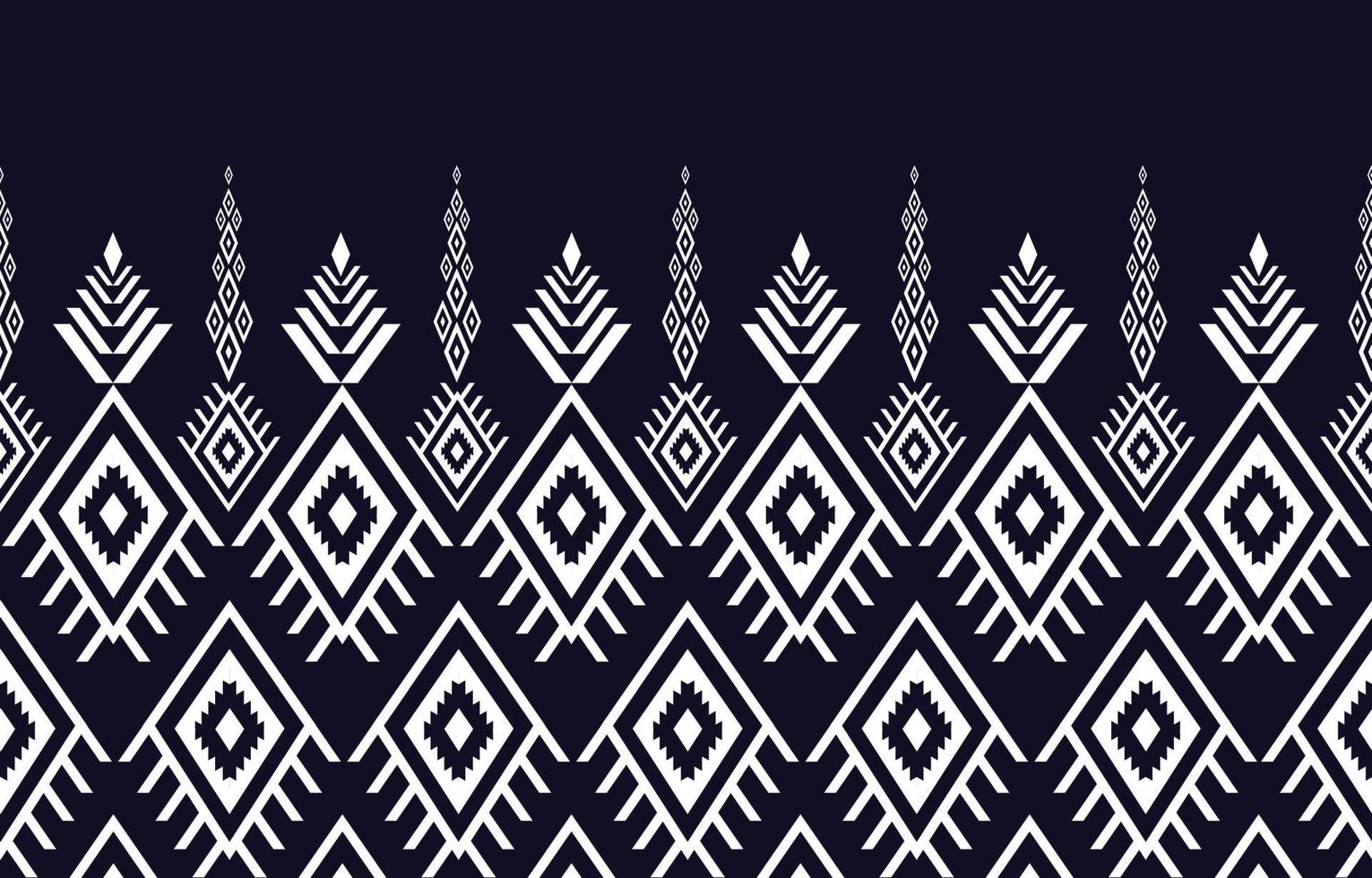 Abstract ethnic geometric pattern seamless Native style designs for backgrounds, wallpapers, carpet, wraps, fabrics, batik, textiles Vector Illustration