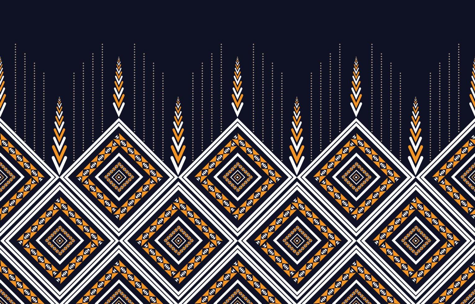 diseños de patrones geométricos abstractos étnicos para fondos o papeles pintados, alfombras, batik, patrones nativos de textiles tradicionales. ilustración vectorial vector