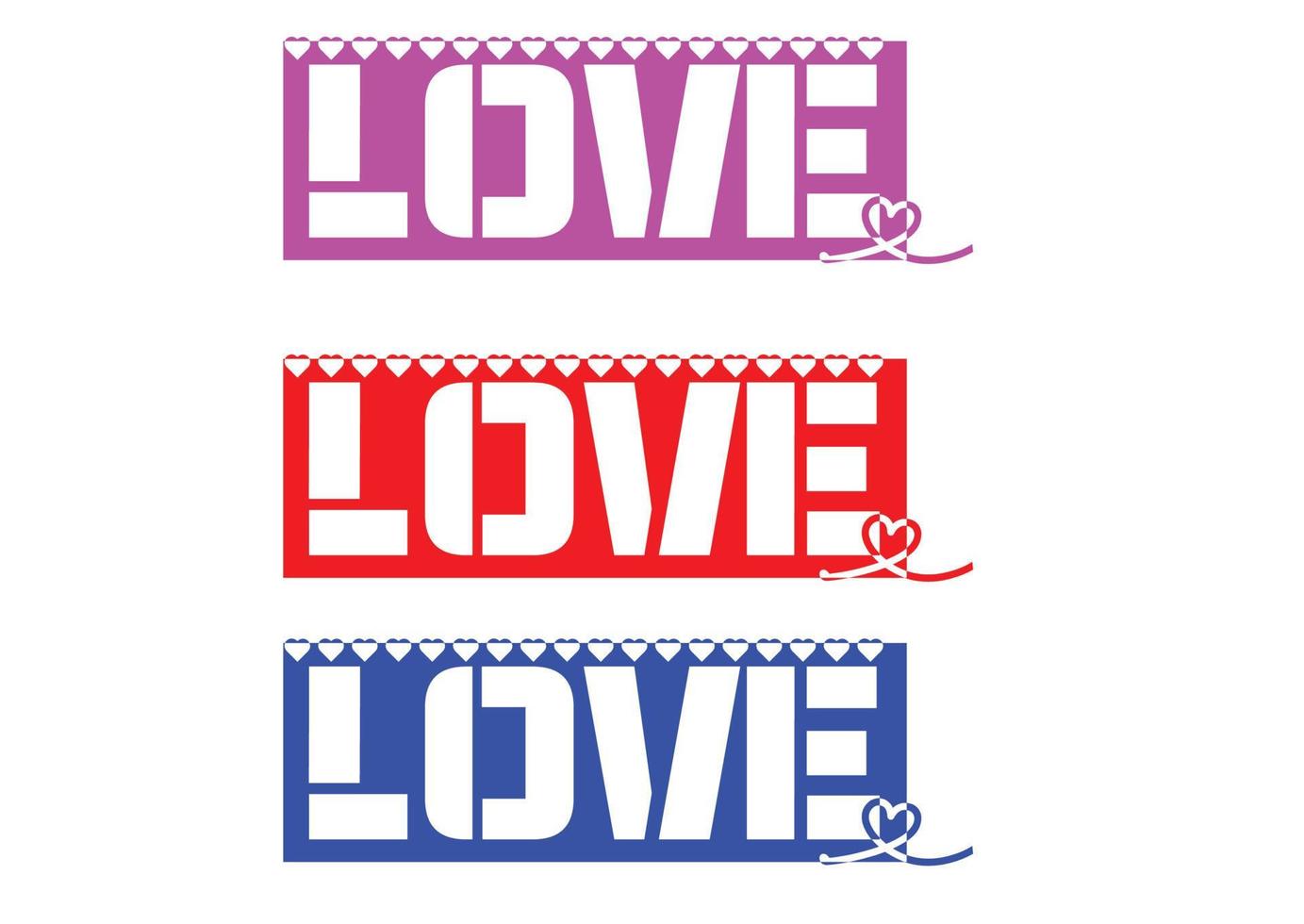 LOVE letter logo with love icon, valentines day design template vector