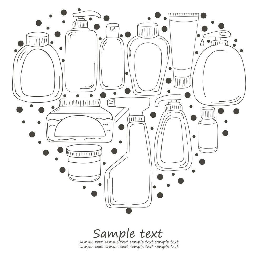 Monochrome medical illustrations. Coloring pages, black and white vector