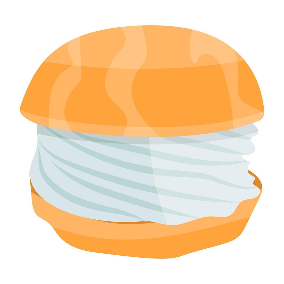 conceptos de hamburguesa de moda vector