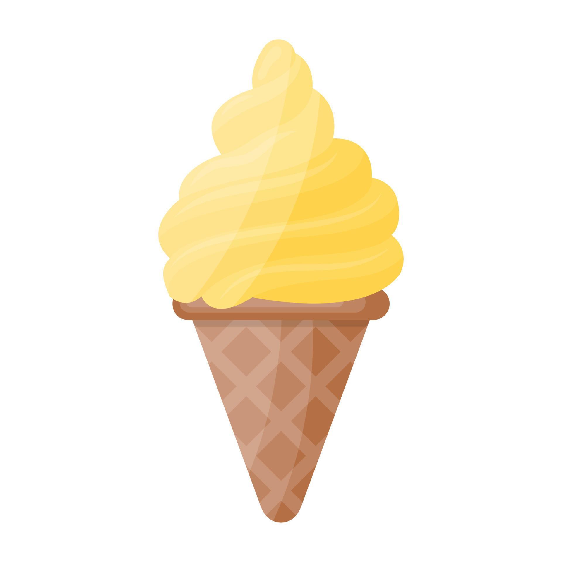 Mango Ice Cream 4672242 Vector Art at Vecteezy