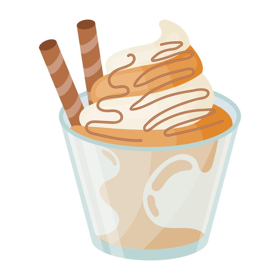 Peanut Butter Sundae vector