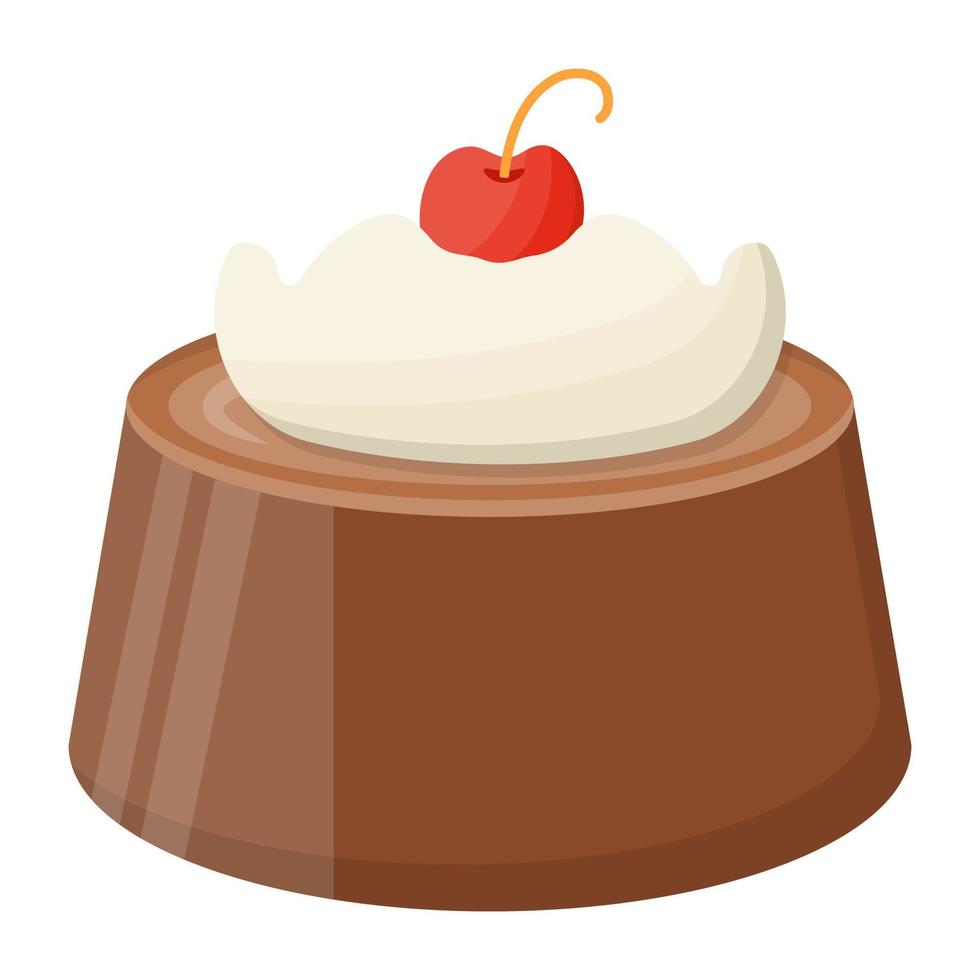 Black Forest Cake vector