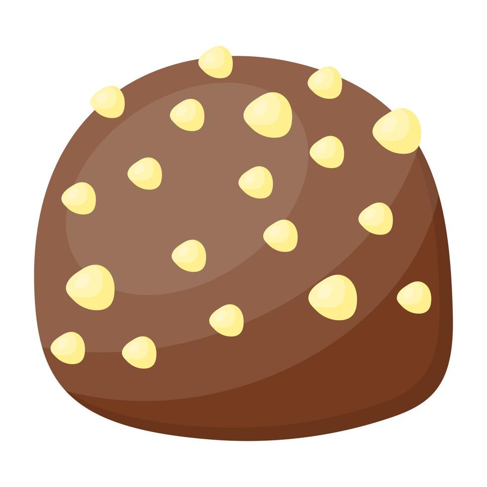 Chocolate Peanut Cookie vector