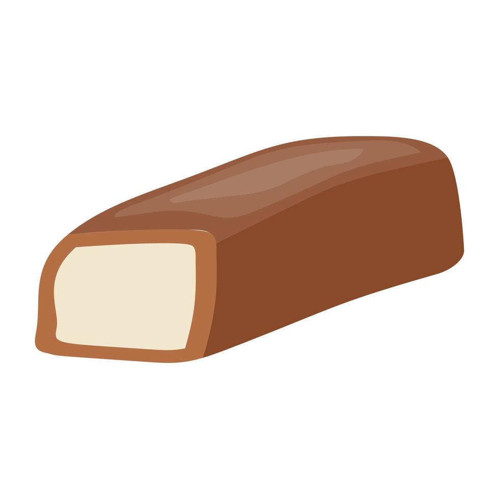 Coconut Chocolate Bar vector