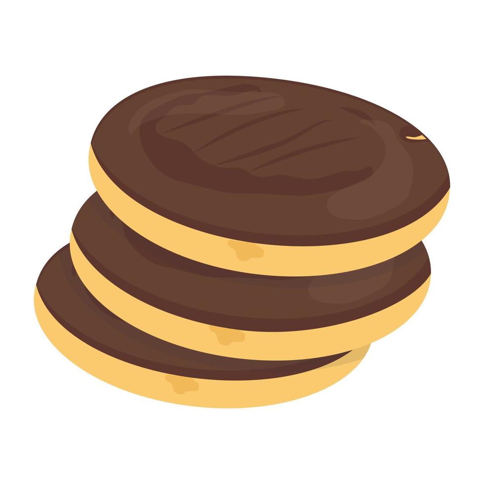 conceptos de trufas de caramelo vector