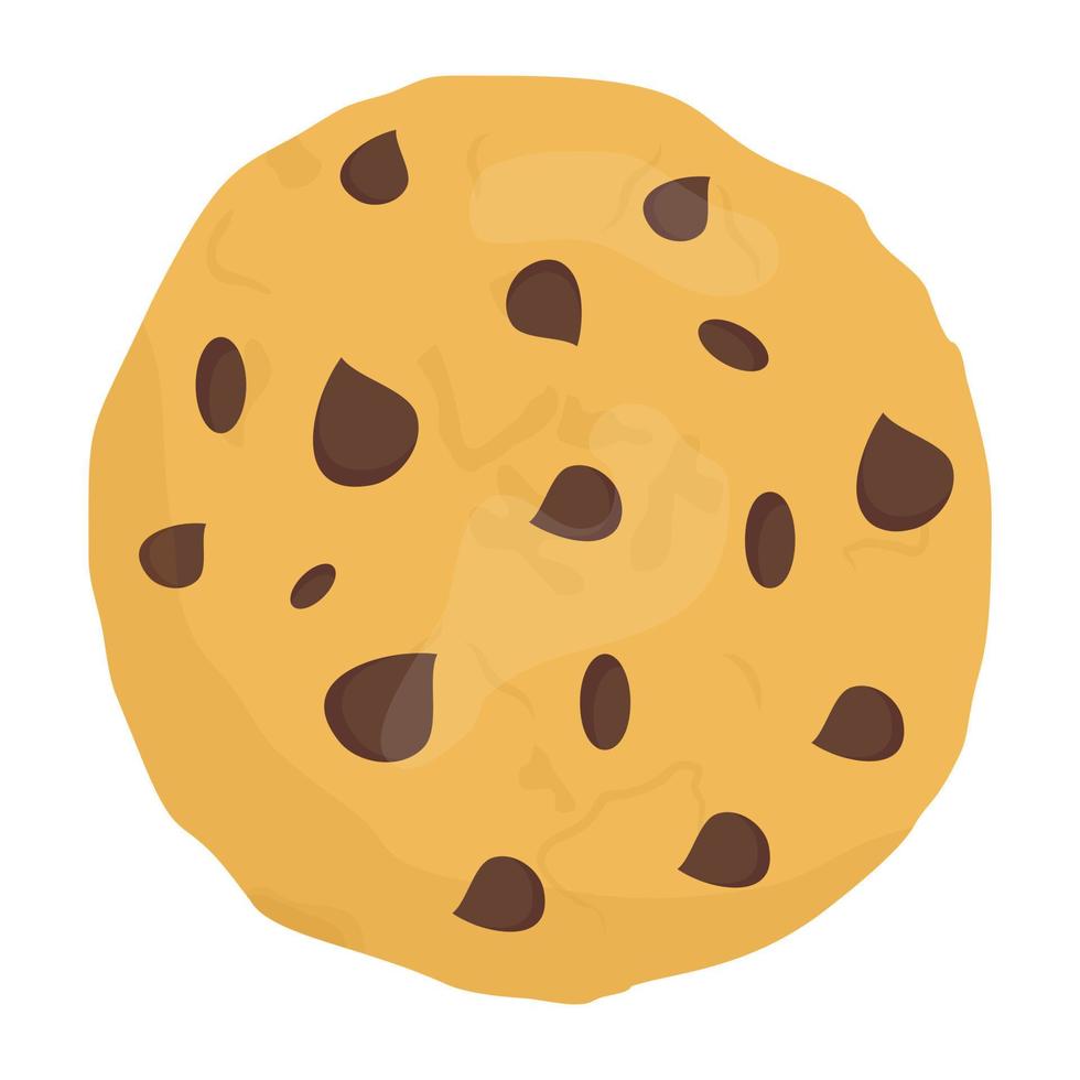 Chocolate Chip Cookie vector