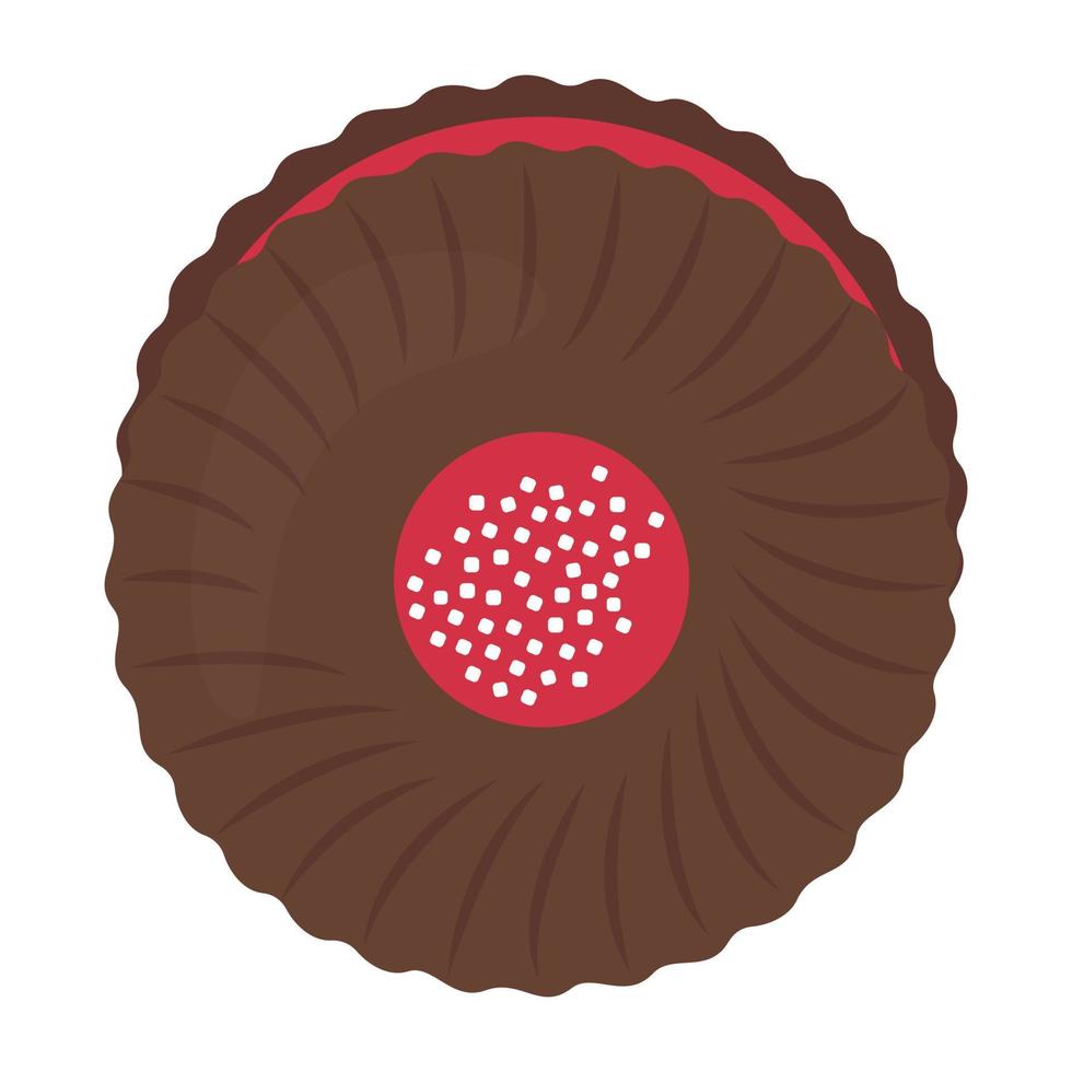 Strawberry Sandwich Cookie vector