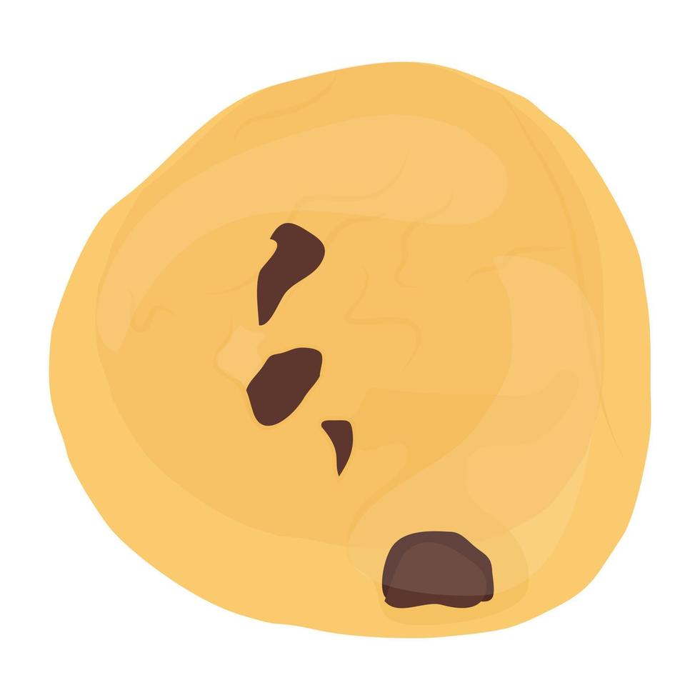 Chocolate Chunk Cookie vector