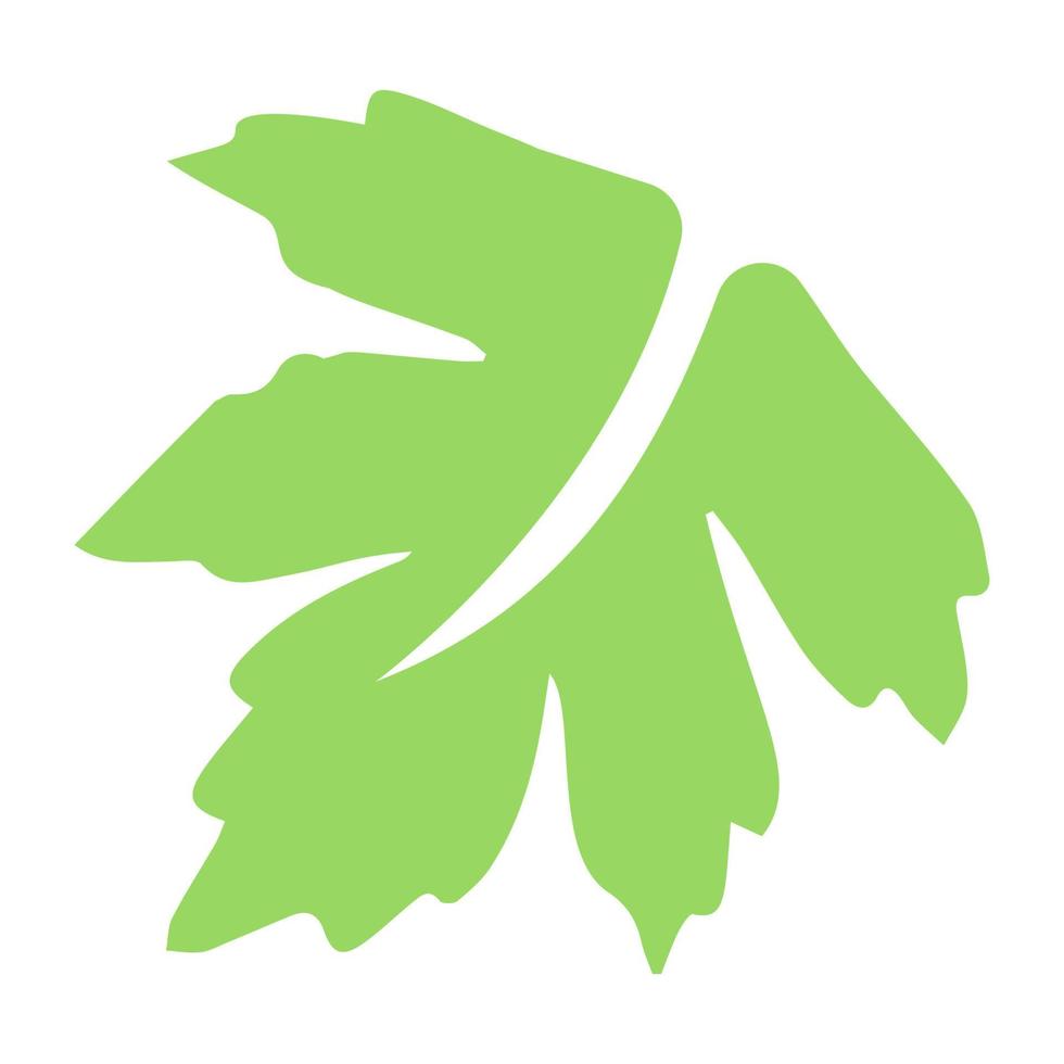 Grape Leaf Concepts vector