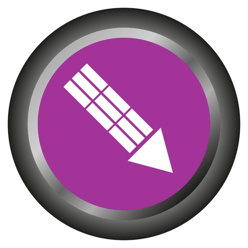 Arrow on white background vector