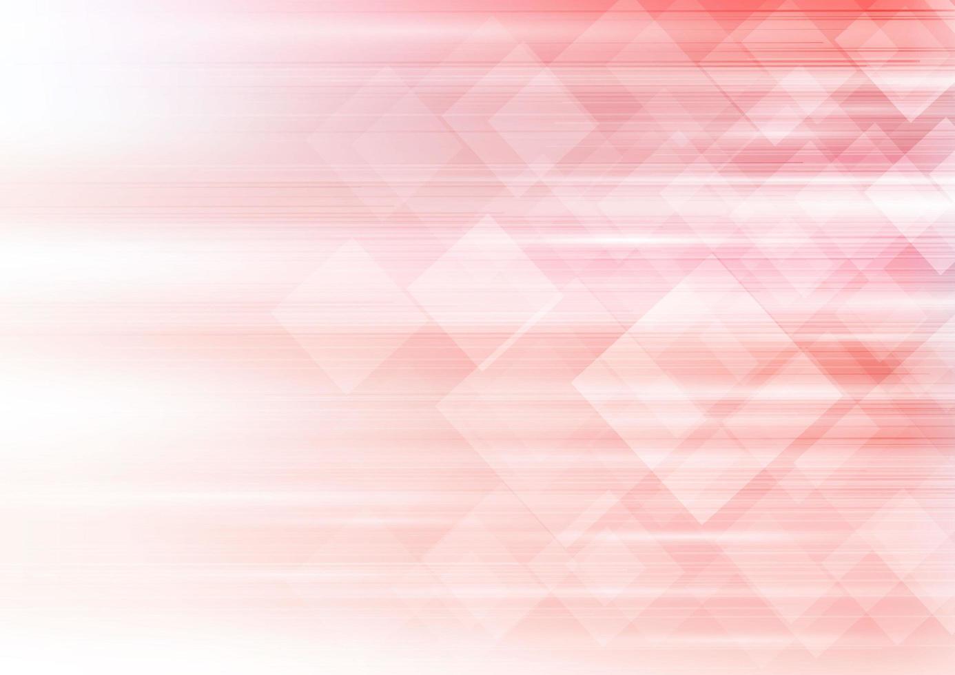 Abstract template background white and red squares overlapping and texture. vector